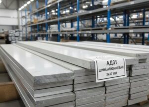 Шина алюминиевая АД31 — купить в СПб